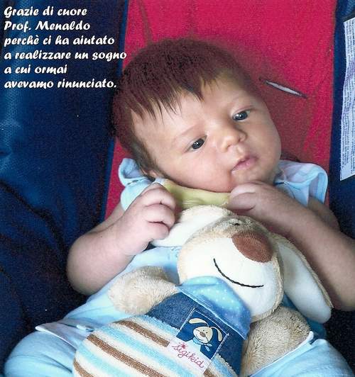 Ringraziamento per la nascita di Nicol&ograve;