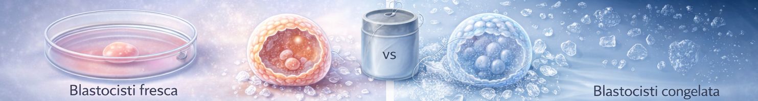 blastocisti congelata vs fresca nella fecondazione assistita